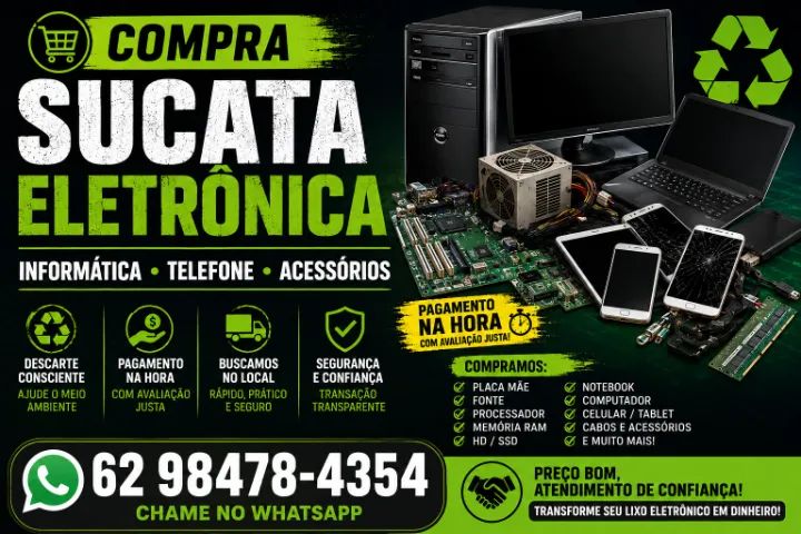 compra sucata eletronica