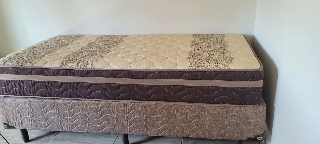 CAMA BOX DE SOLTEIRO COMPLETA NOVA - Foto 2