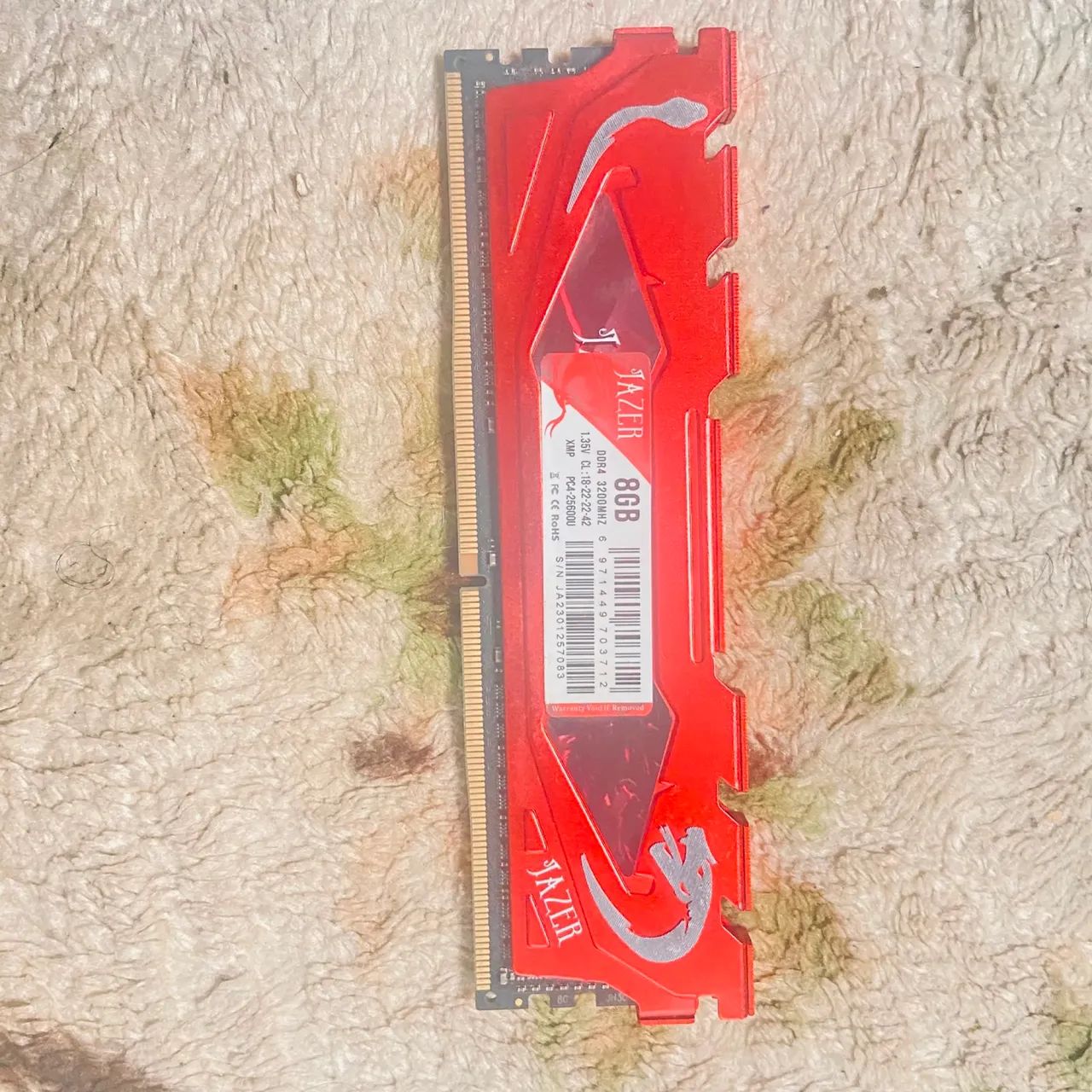 Mem ória ram 8gb Jazer 3200hz - Foto 2