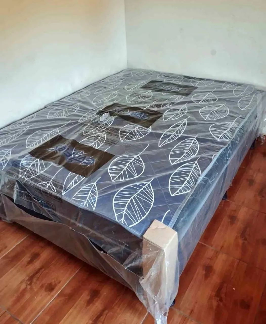 Cama box casal 6cm promoção  - Foto 2
