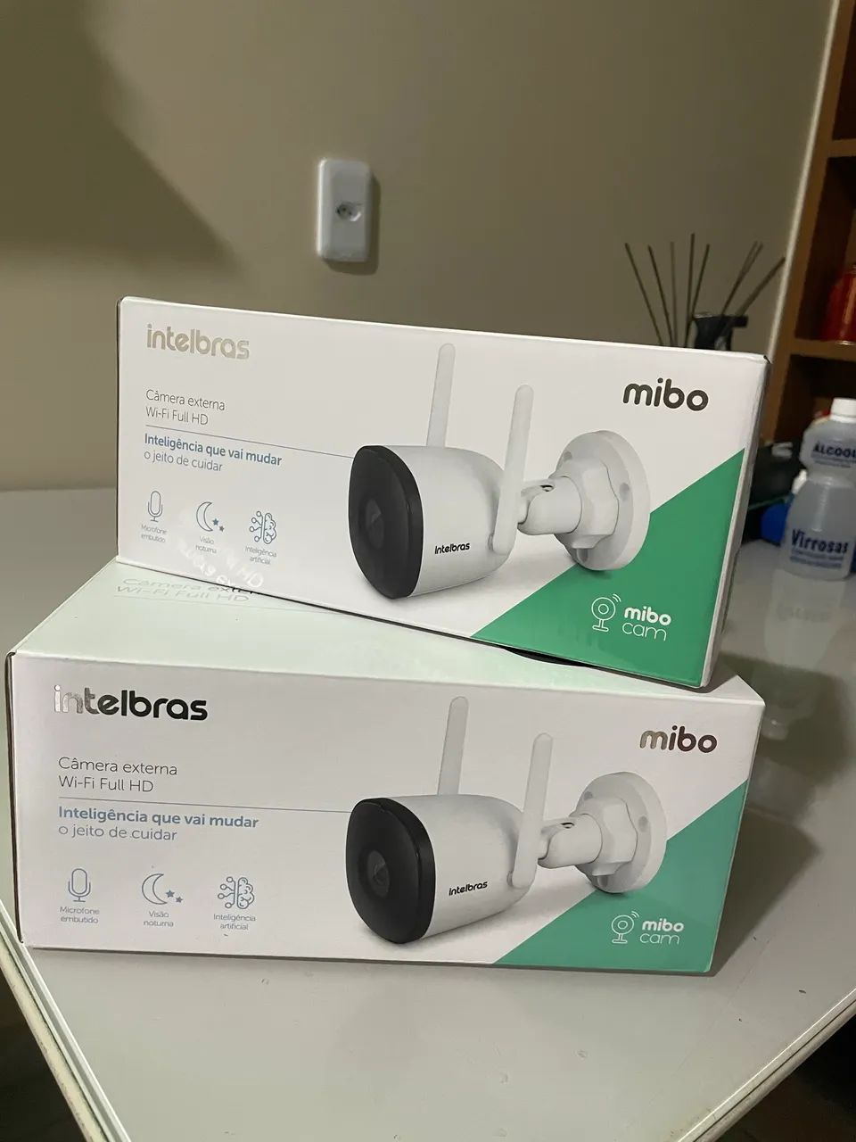 2 câmeras Intelbras Mibo wifi - Foto 2