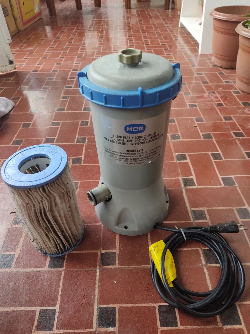Filtro piscina 127v MOR