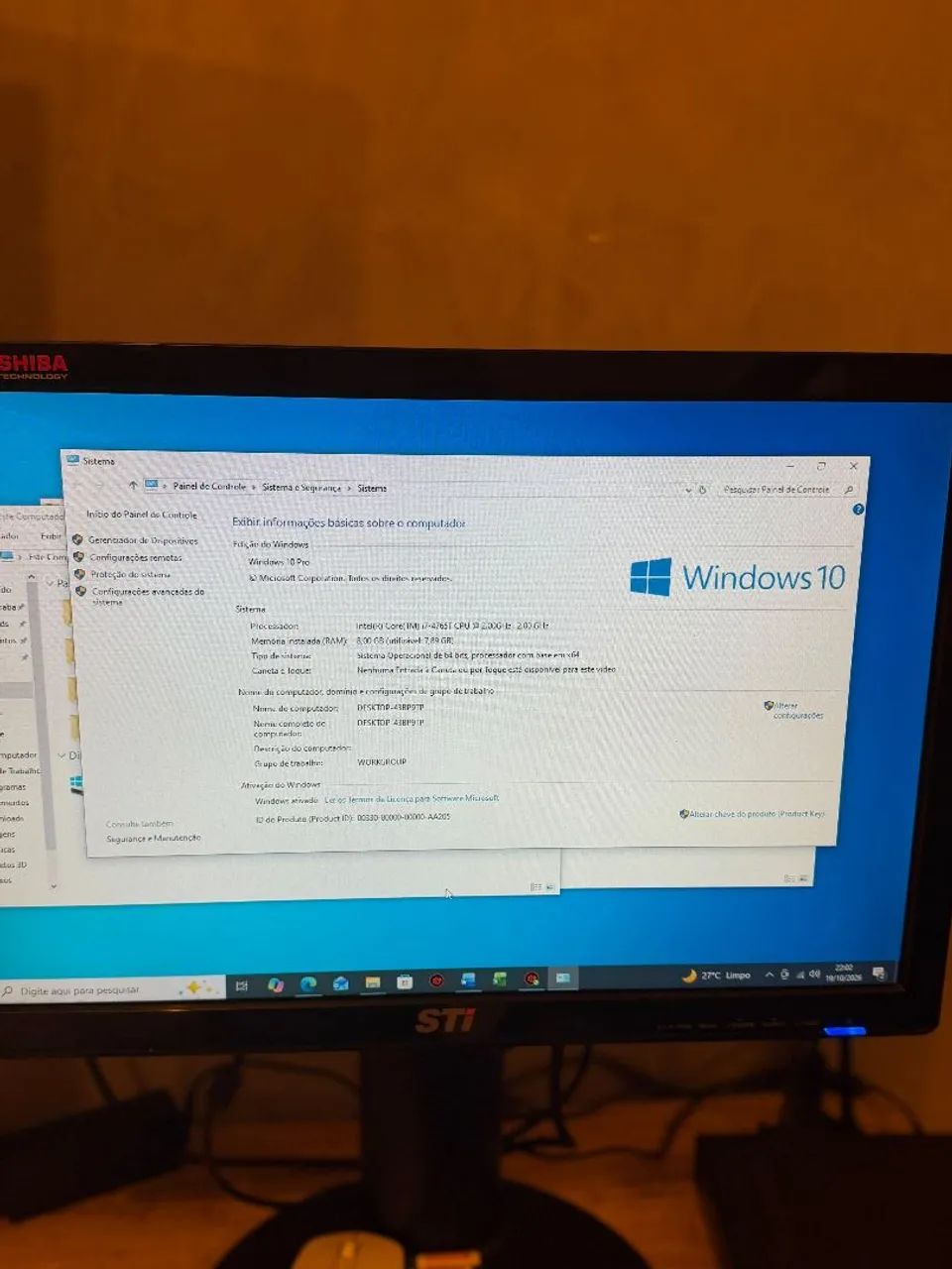 Computador / PC Intel Core I7 8GB RAM  - Foto 5