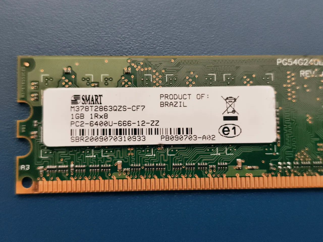 Memória DDR2 2GB (2X1GB) Smart HP - Foto 3