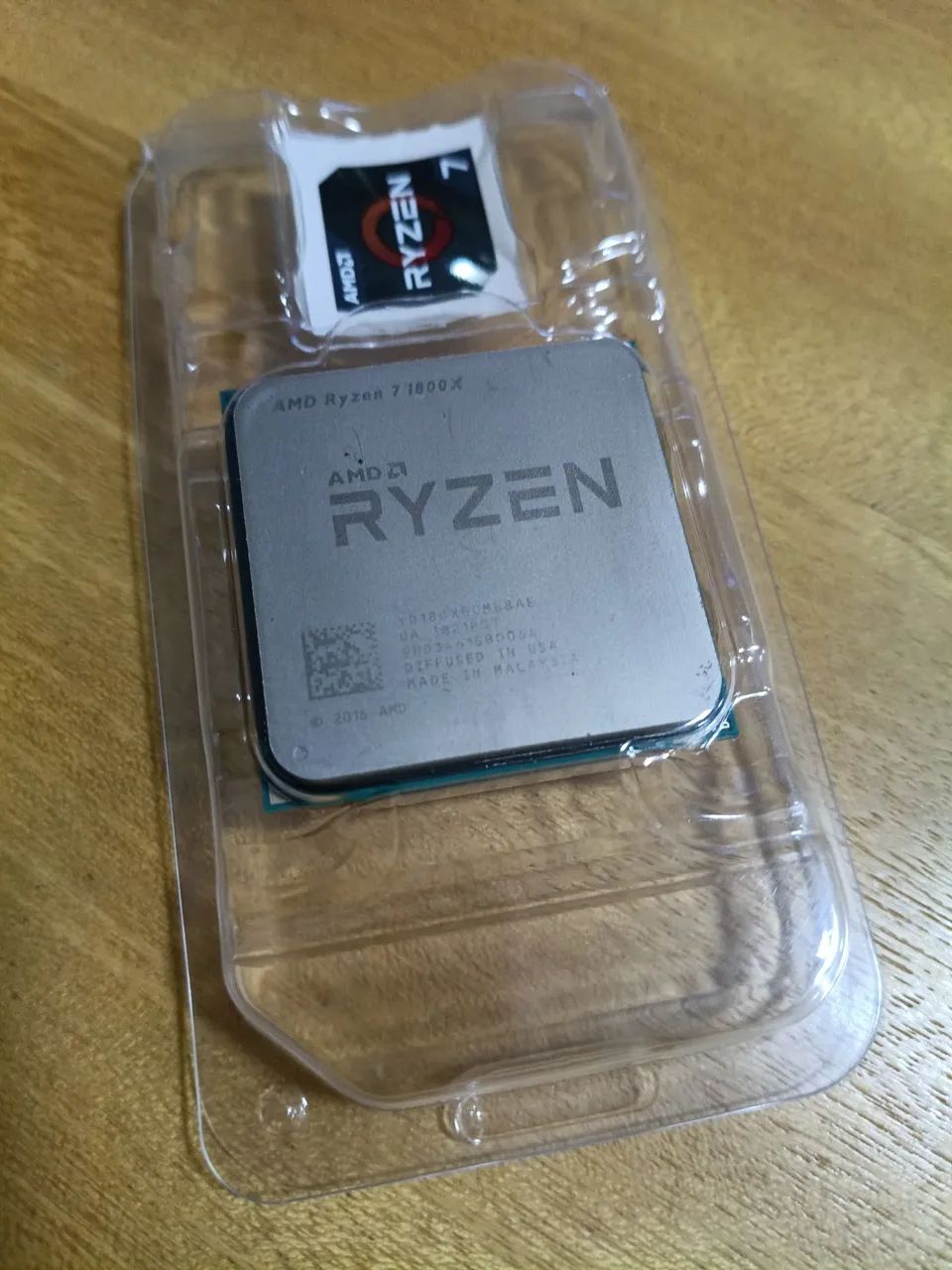 AMD Ryzen 7 1800X 3.6 GHz / 4.0 GHz Precision Boost USADO