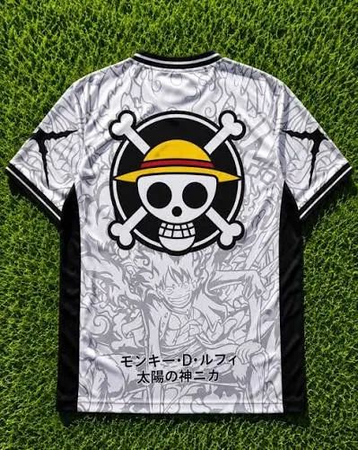 CAMISETA ONE PIECE PERSONALIZADA - COM OU SEM NOME E NUMERO - LUFFY ZORO - Foto 2