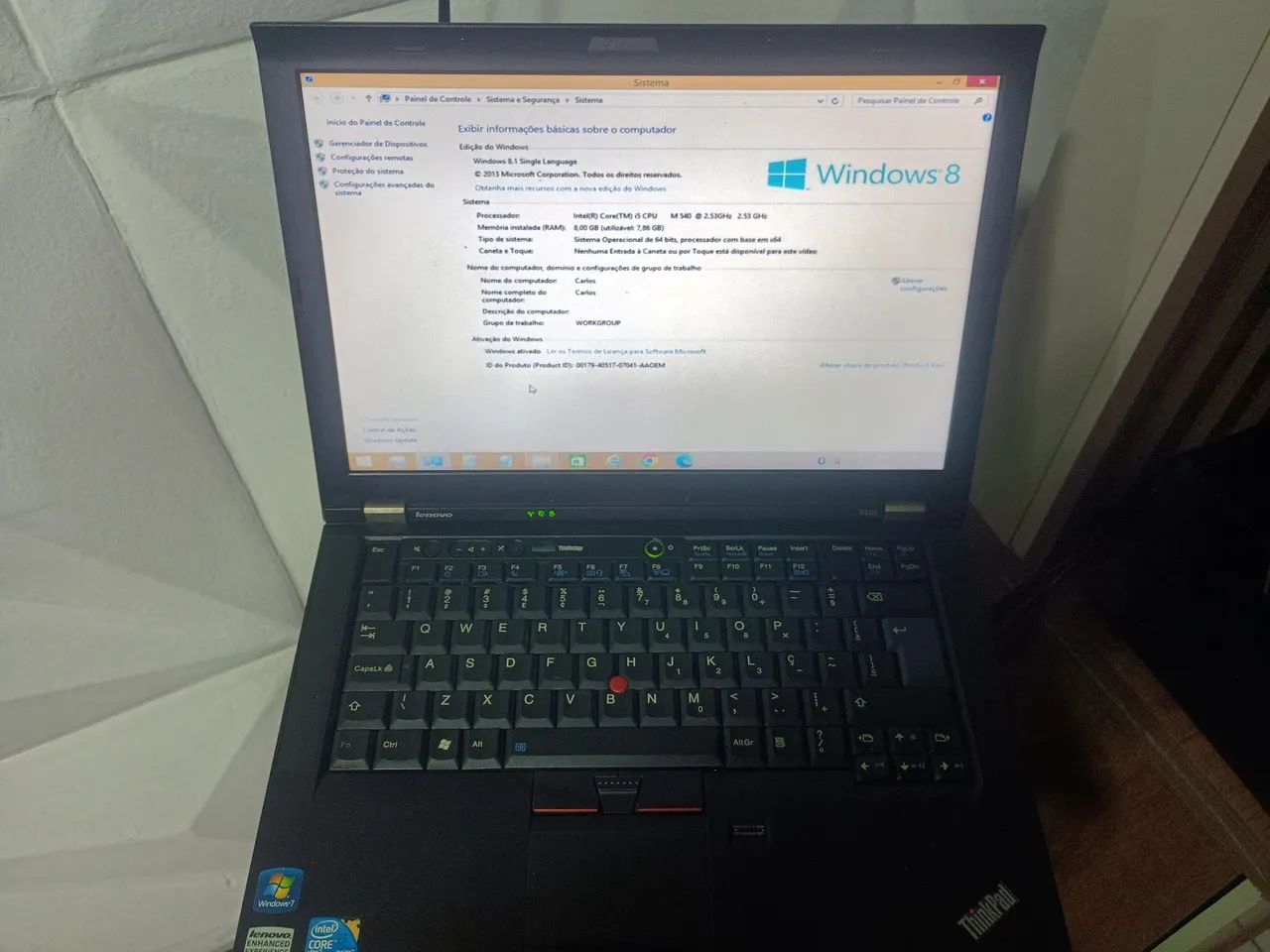 Notebook Lenovo ThinkPad T410