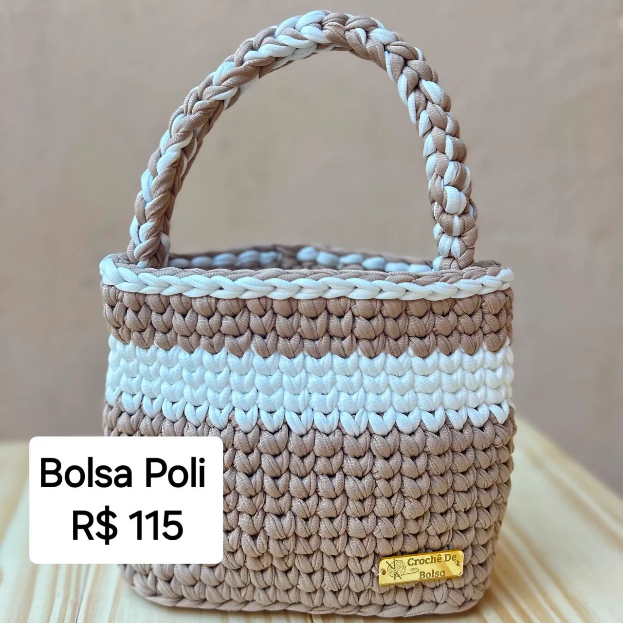 Bolsa em crochê 