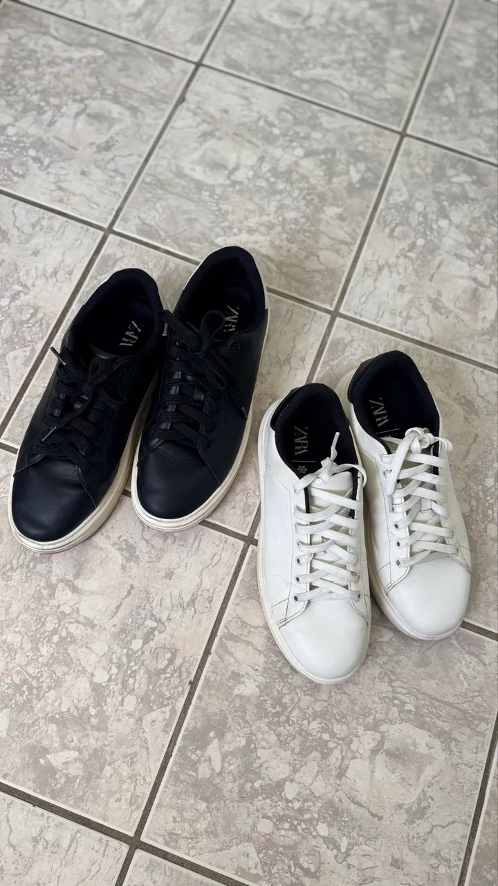 Tênis Zara branco - Size 40 - Foto 2