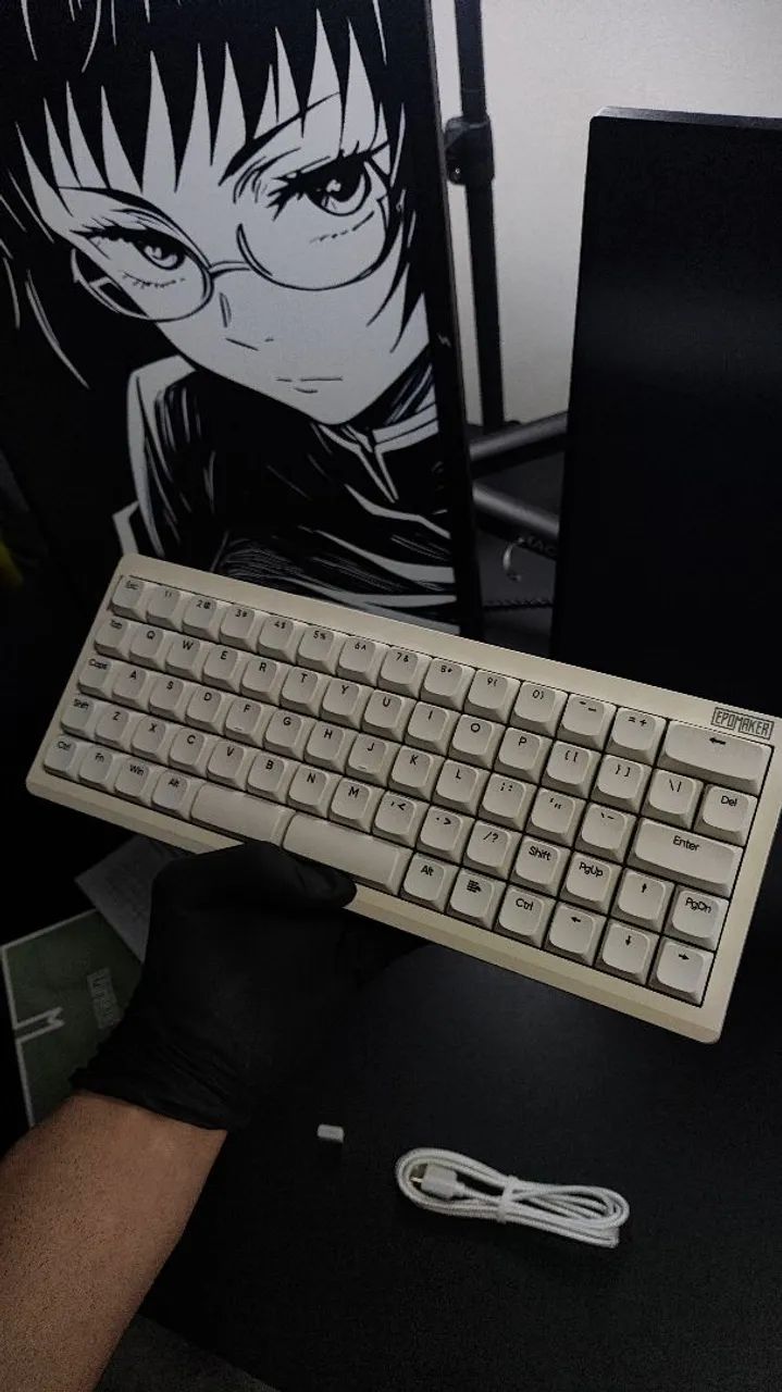 Teclado Epomaker HACK 70 2.4Ghz ( NOVO ) - Foto 3