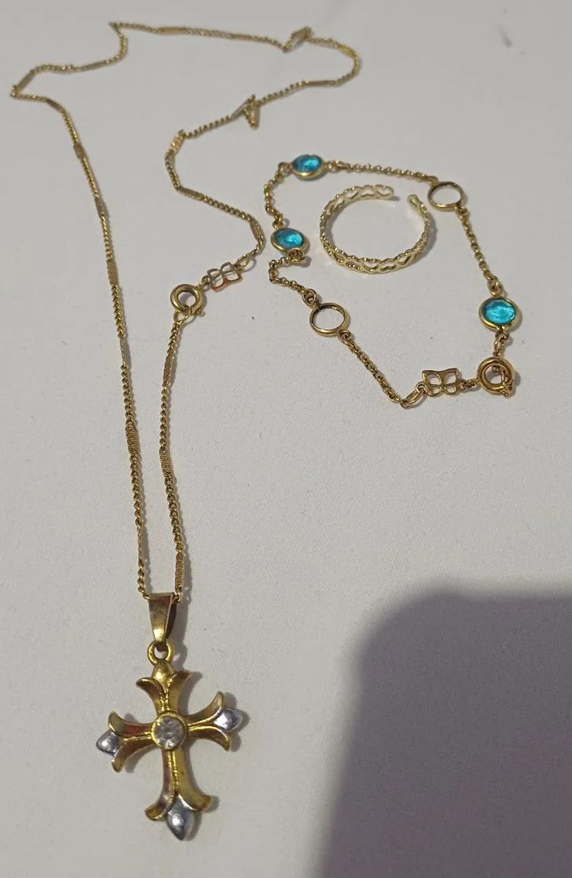Cordão Rommanel,pulseira 