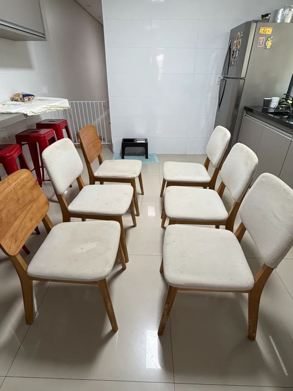 Conjunto 6 cadeiras  - Foto 2