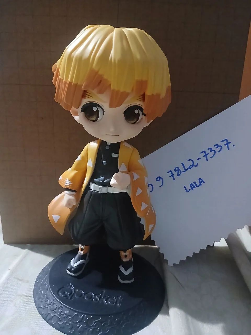 Qposket Zenitsu Demon Slayer (Original) - Foto 4