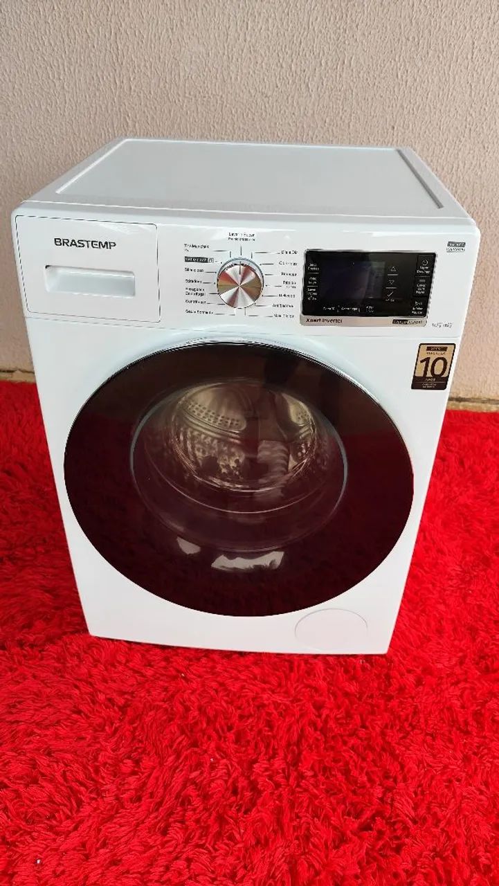 Lava e seca Brastemp 10 kg - Inverter Smart sensor - Água quente  - Foto 3