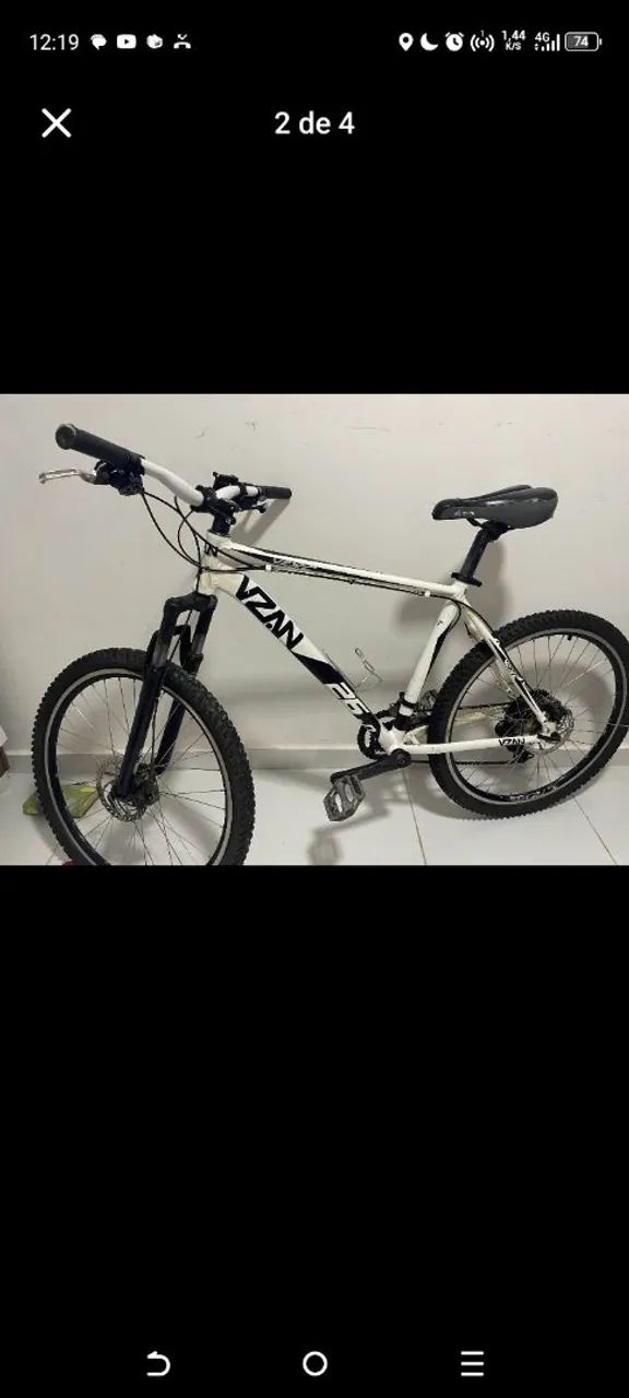 Bicicleta aro 26 vzan - Foto 2