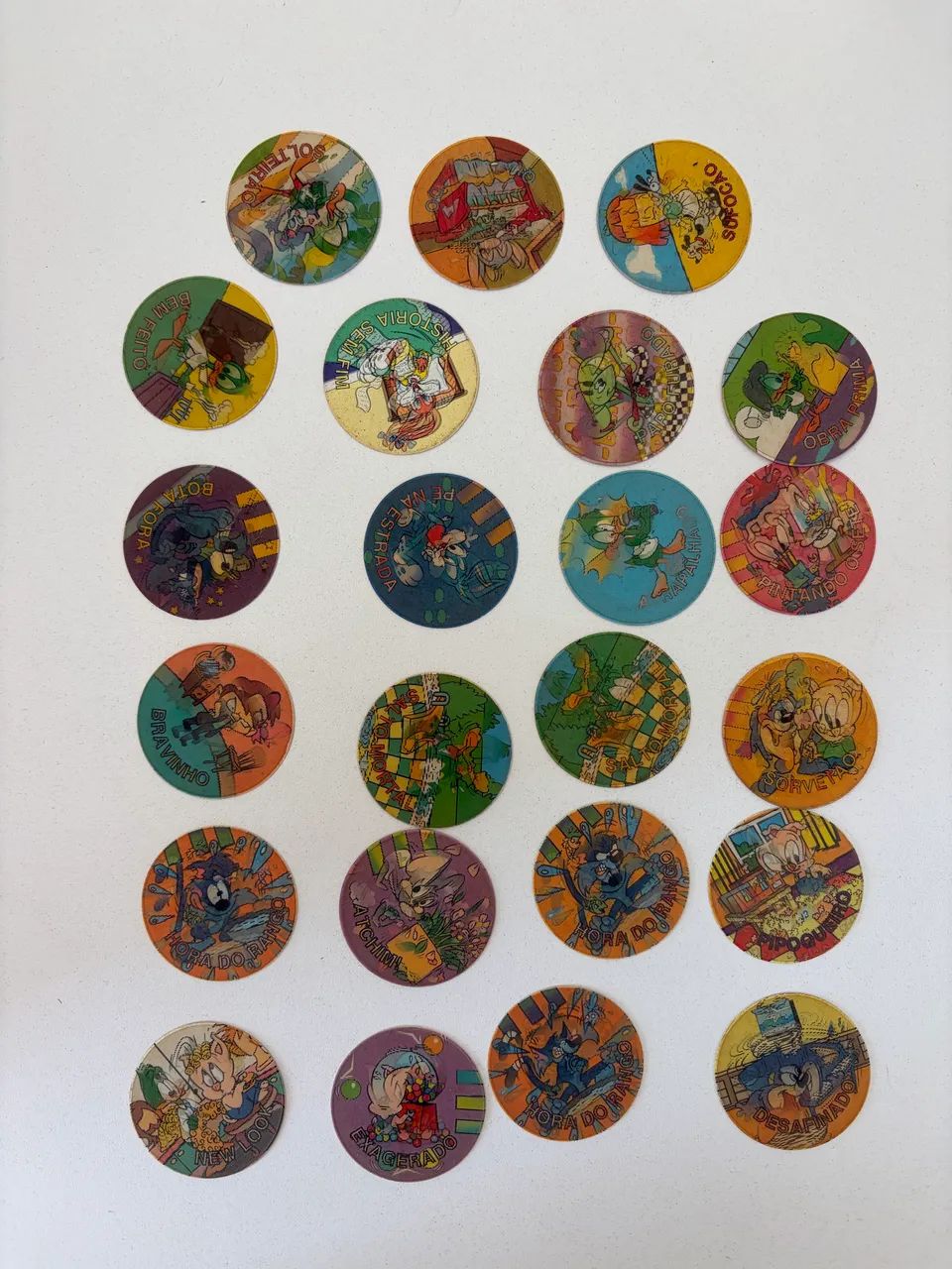 Lote 23 Magic Tazos Tiny Toon Elma Chips 1997 - Foto 2