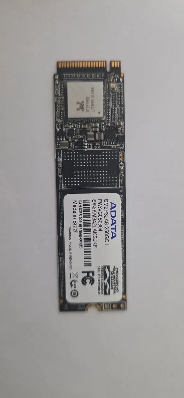SSD NVME M2 256 GB ADATA