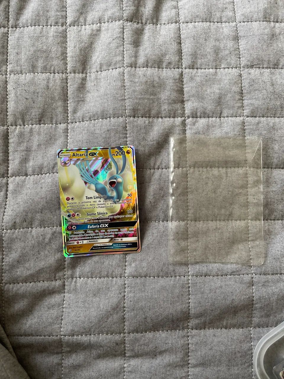 Carta Pokémon Altaria GX