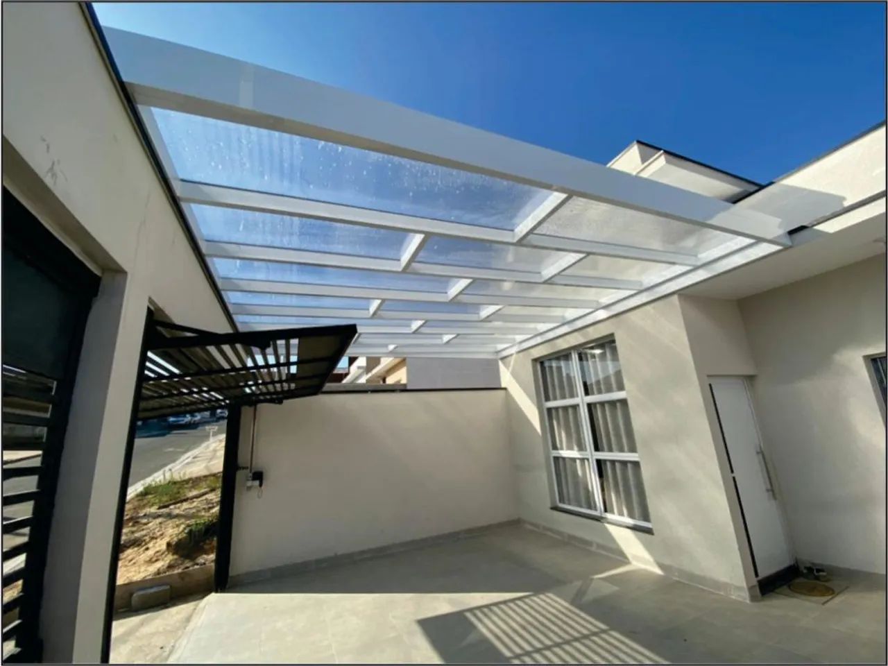 Pergolado alumínio policarbonato 