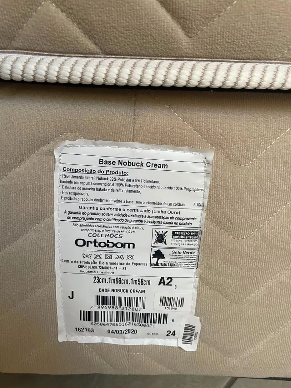 COLCHÃO COM CAMA BOX - Foto 4