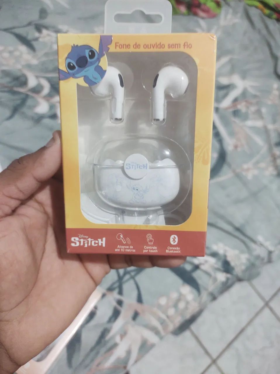Fone de ouvido bluetooth Stitch 