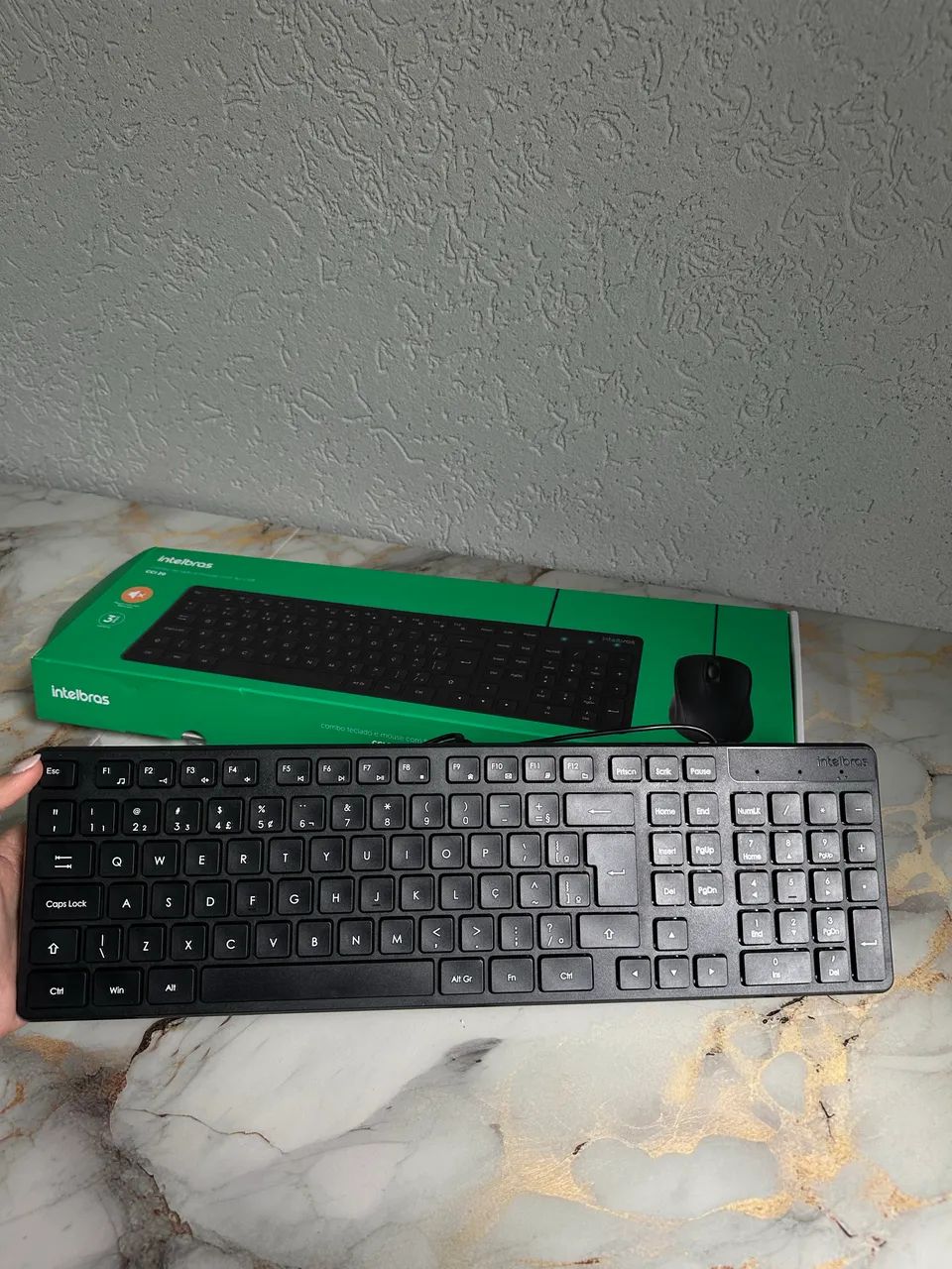 Combo Teclado e Mouse Intelbras CCI 20 USB - Foto 3