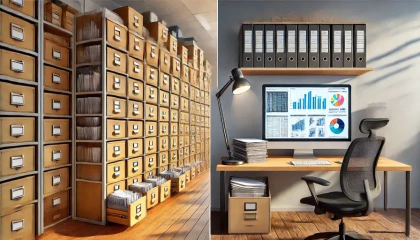 ARQUIVOS FÍSICOS E DIGITAIS - ORGANIZAMOS