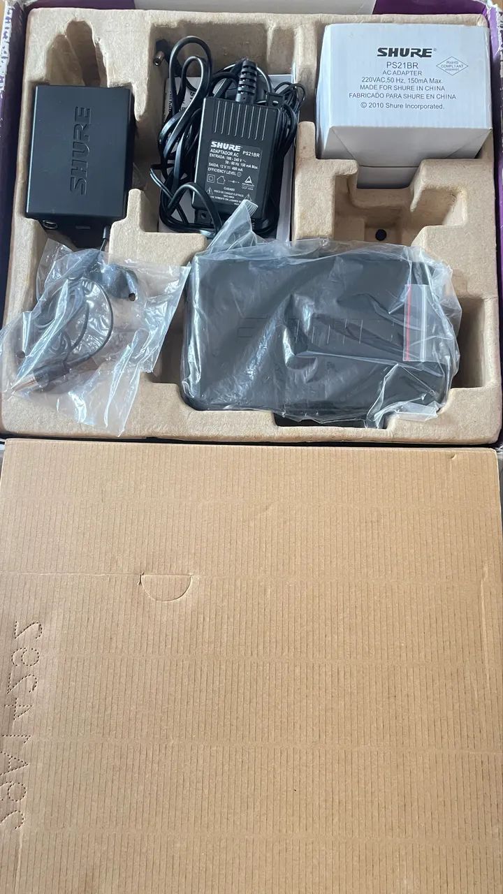Transmissor Shure e microfone Lapela - Foto 2