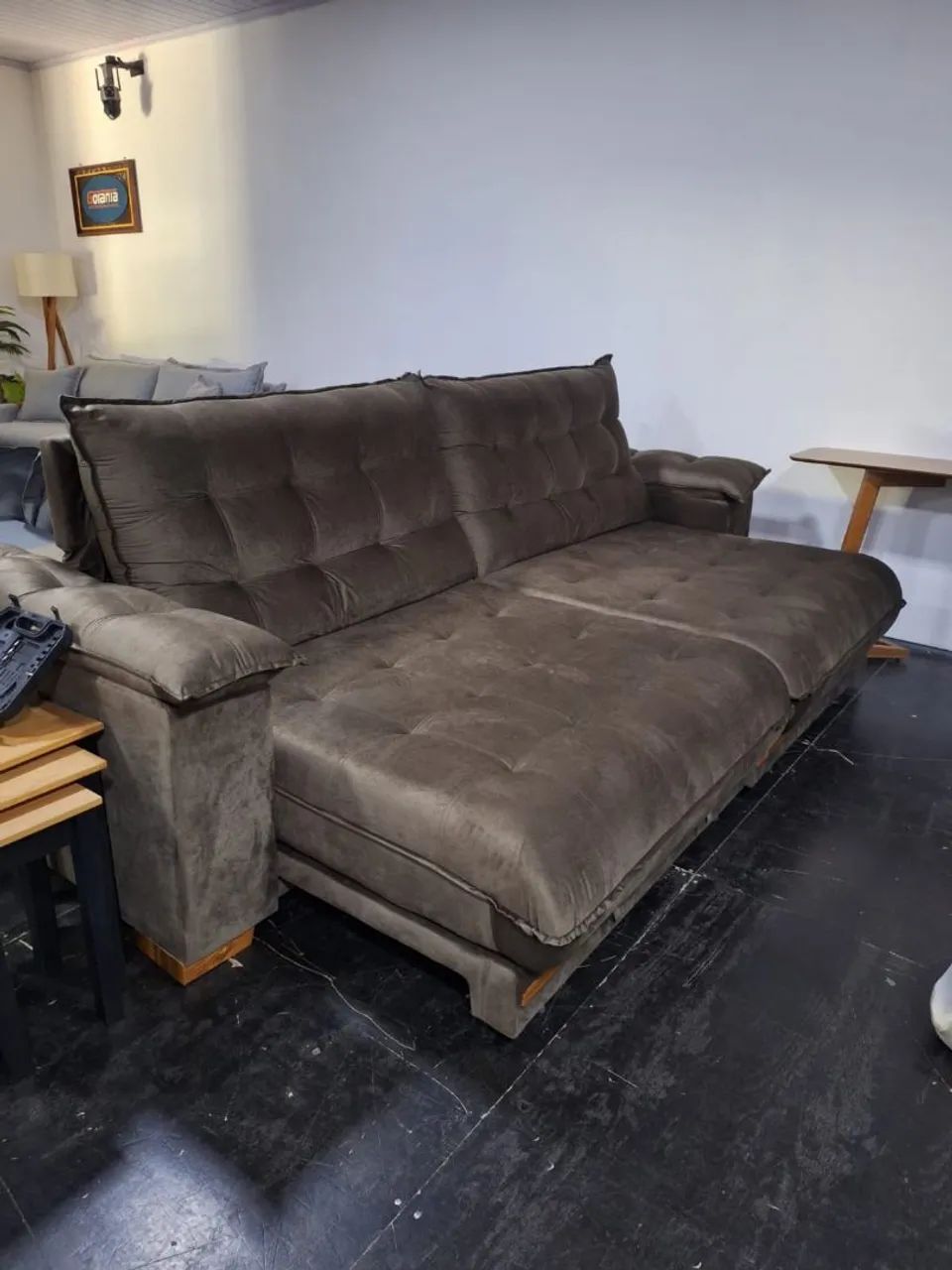 SOFA RETRÁTIL E RECLINÁVEL - LARGURA 2.90CM - Foto 4