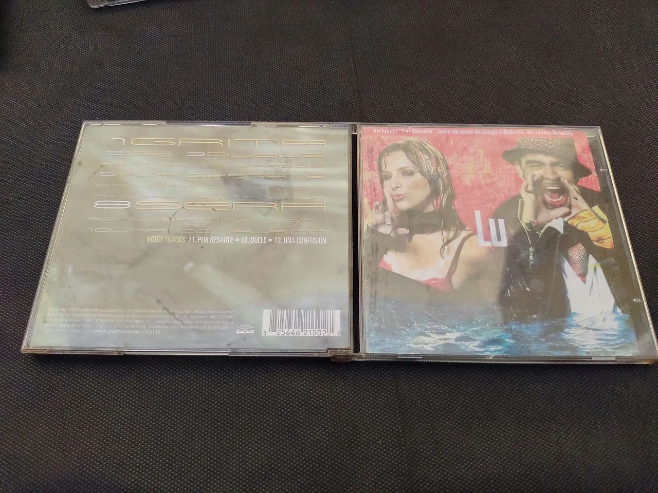Cd da Lu, tema de Rebeldes, original, bom estado.