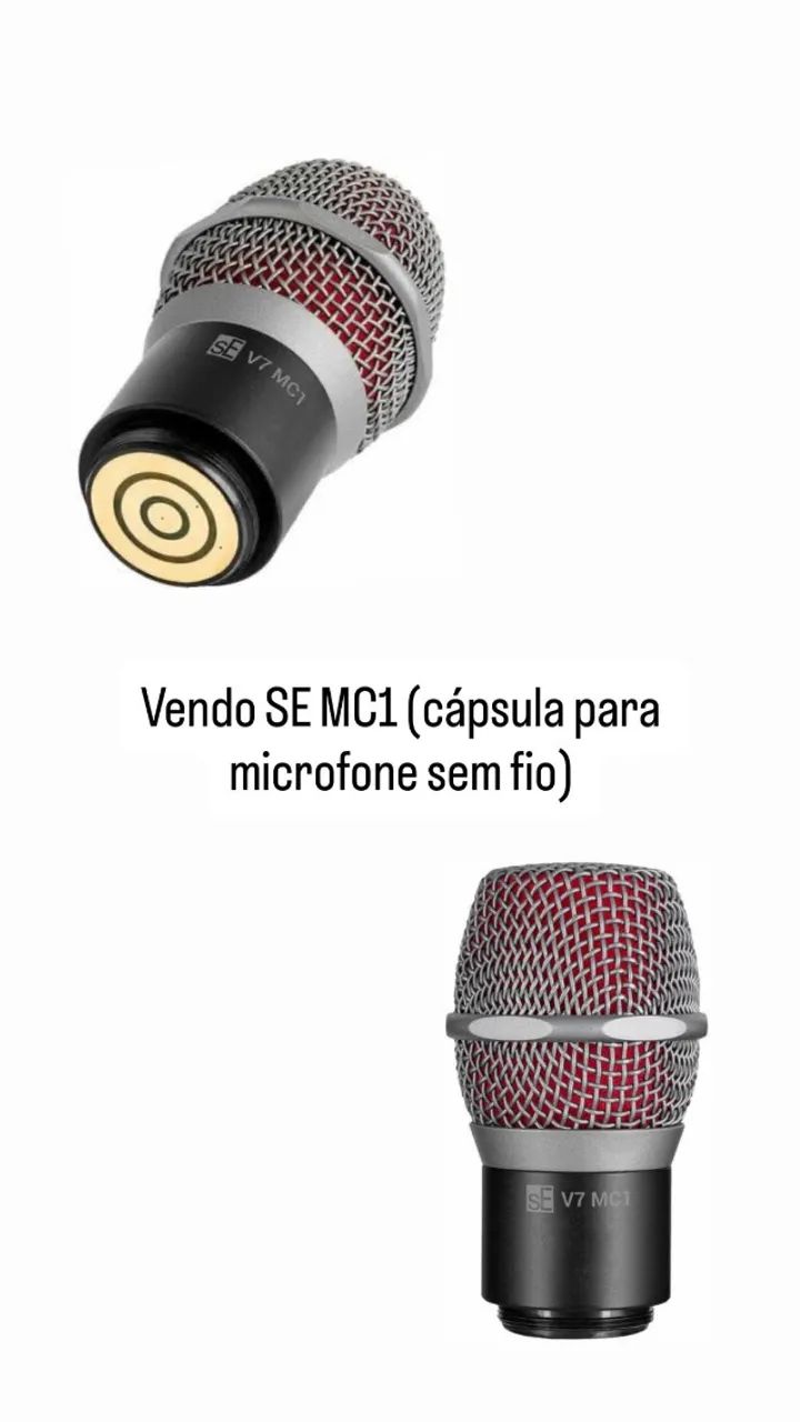 CÁPSULA MICROFONE sE ELECTRONICS V7 MC1 - Foto 2