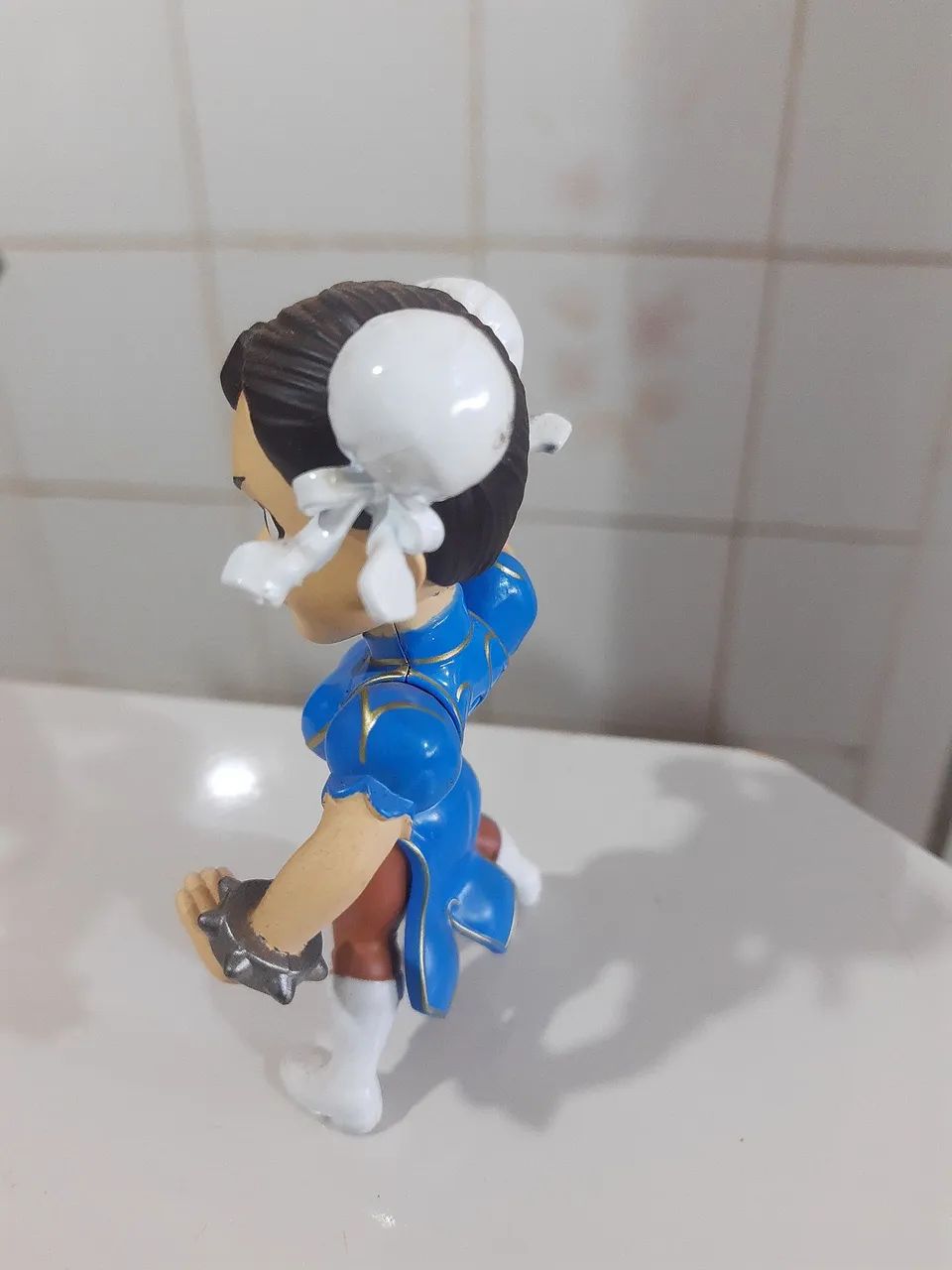 Miniatura Chun li street fighter metal - Foto 2