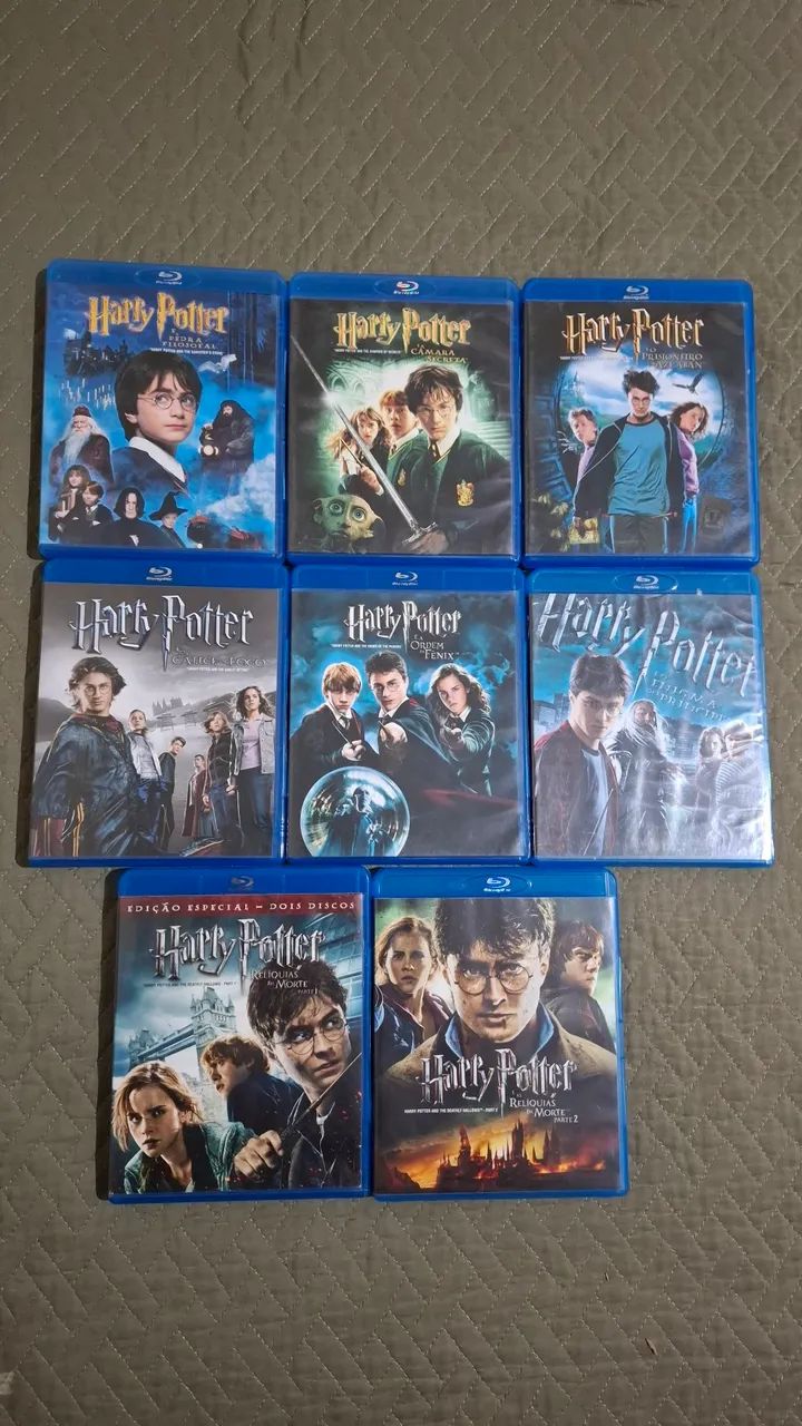Harry Potter Completo Bluray 