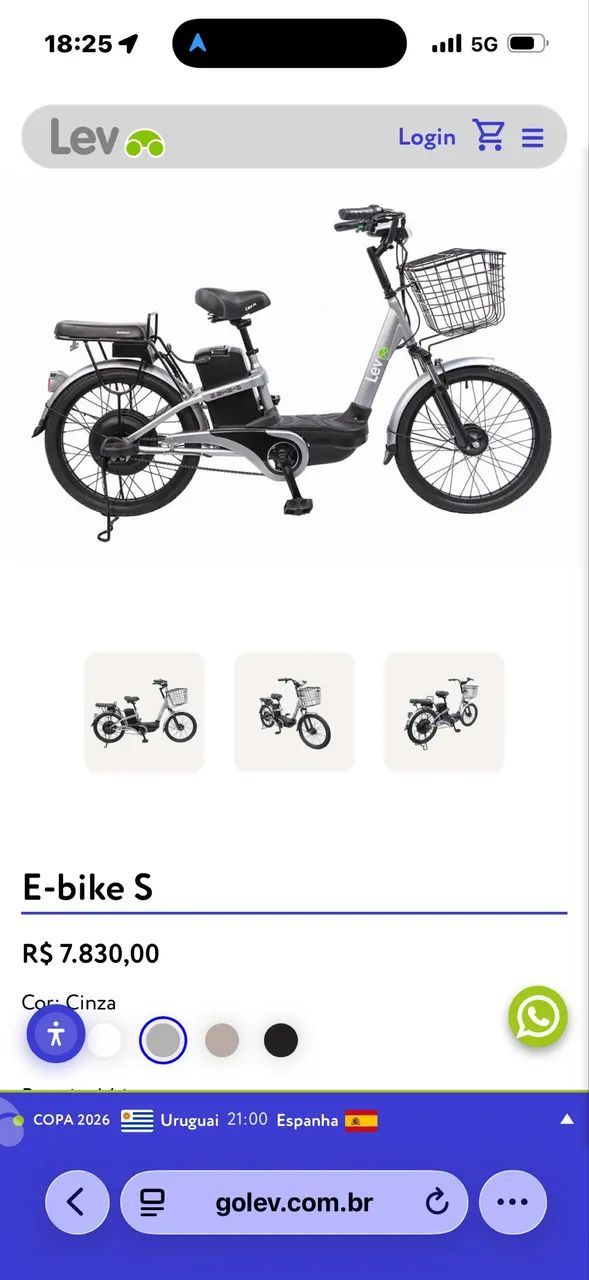 Bike elétrica 