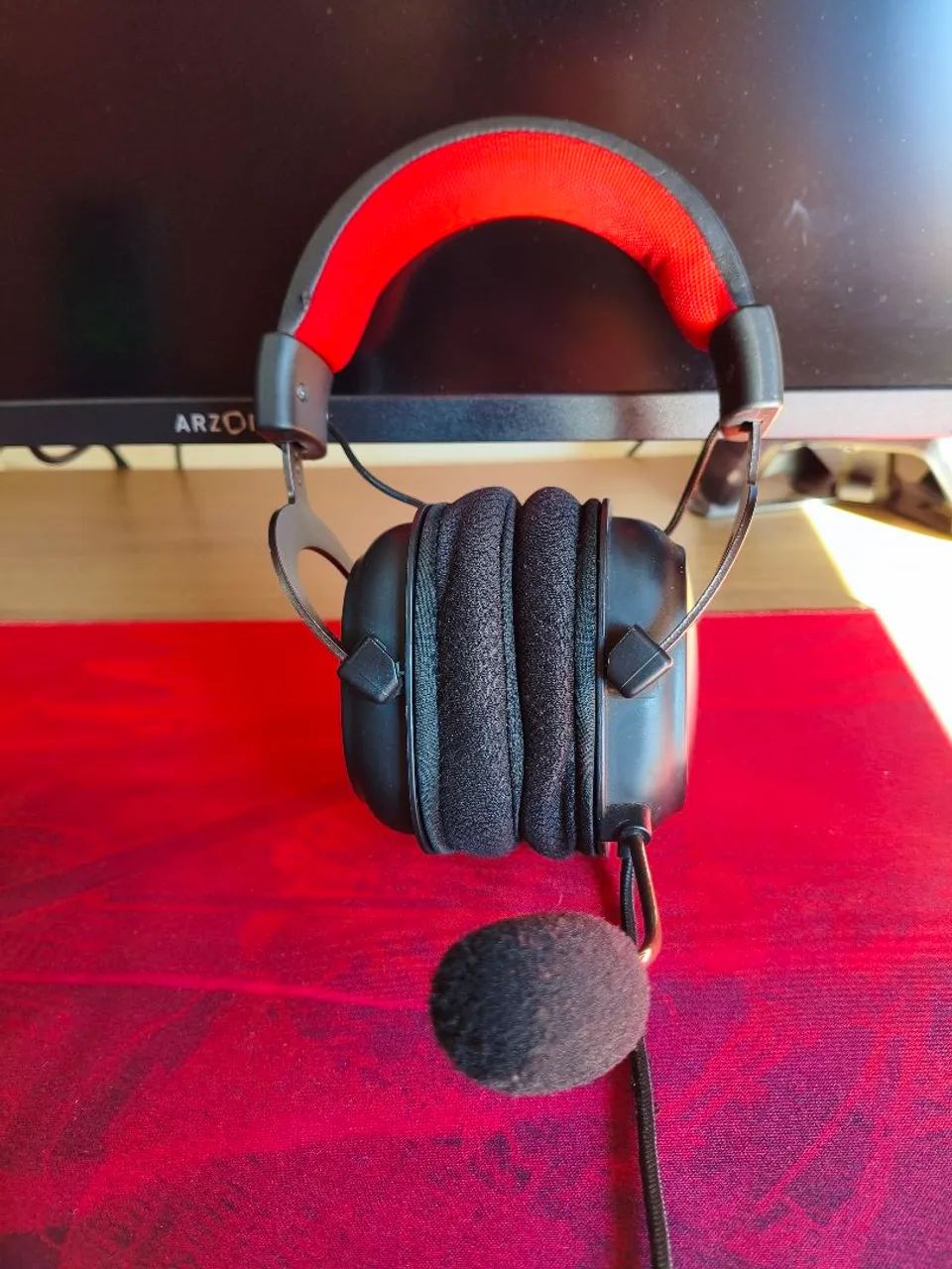 Redragon Zeus X mic não funciona + Fifine A2 - Microfones e