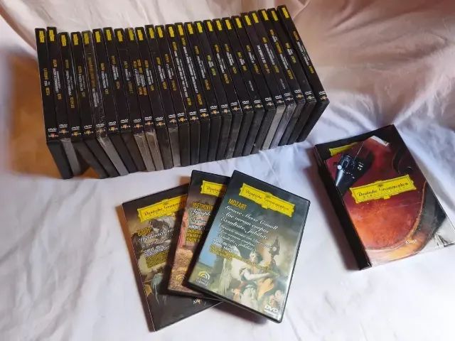 Coleção Deutsche Grammophon - 28 Dvds Collection