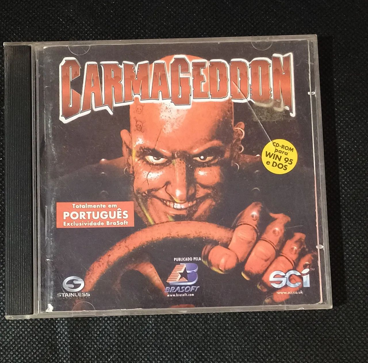 Jogo Carmageddon PC Original 1997  Brasoft - Clássico Retrô