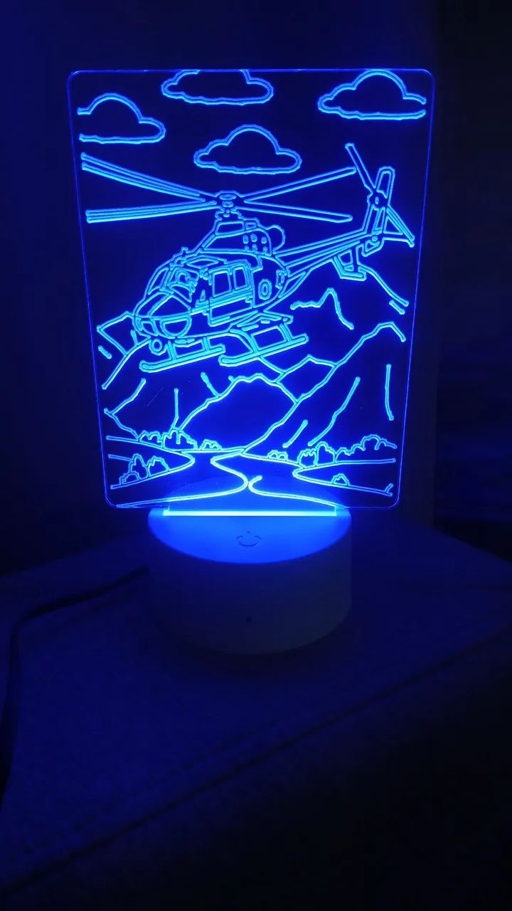 LUMINÁRIAS / ABAJUR COM LEDS - Foto 4