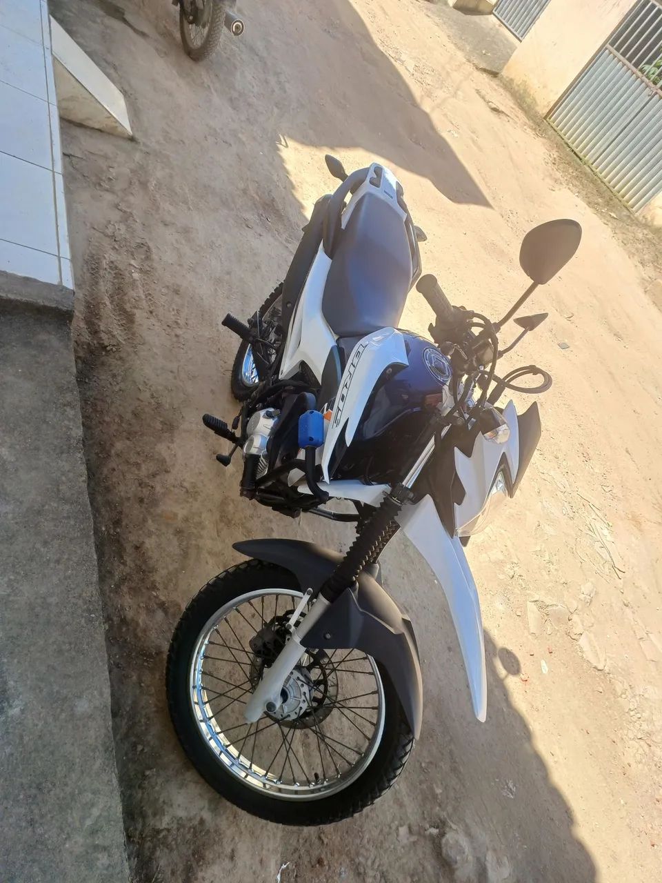 Motocicleta bros 160 branca 2024 - Foto 4