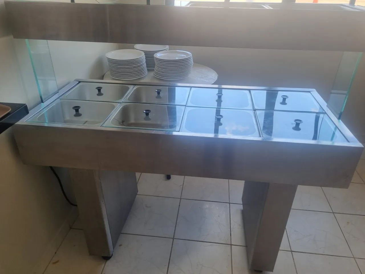 Buffet balcão térmico