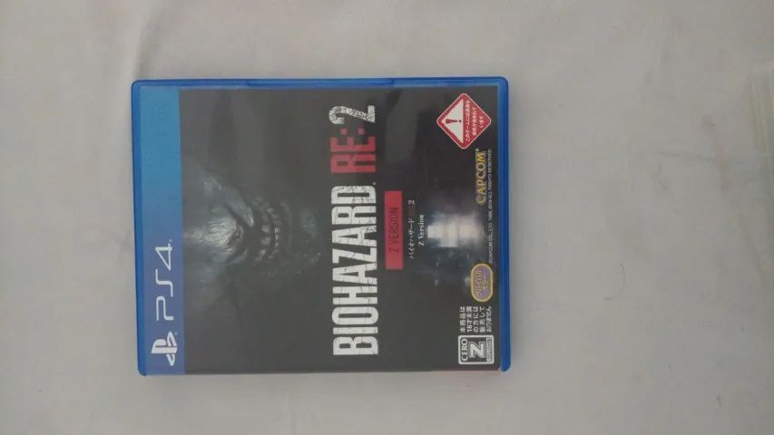 Biohazard RE 2 JPN Version PS4 NOVO