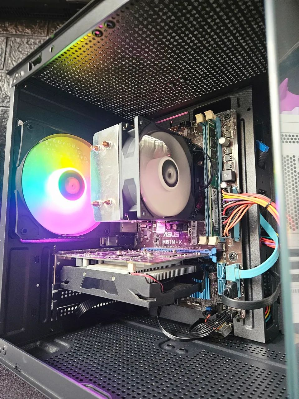 PC I5 COM RX 550 4GB E COM SSD RODA JOGOS - Foto 2