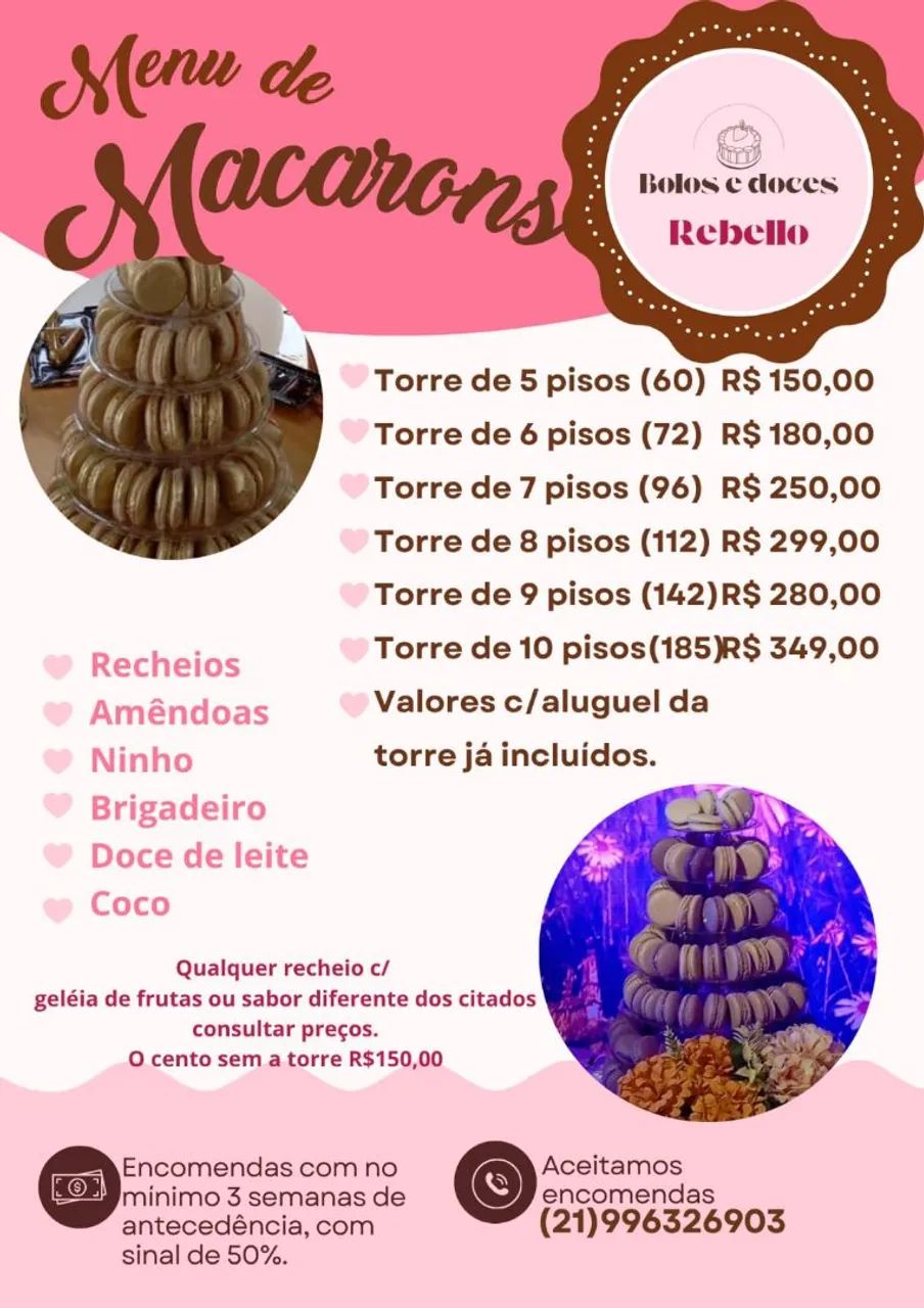 Macarrons decorados