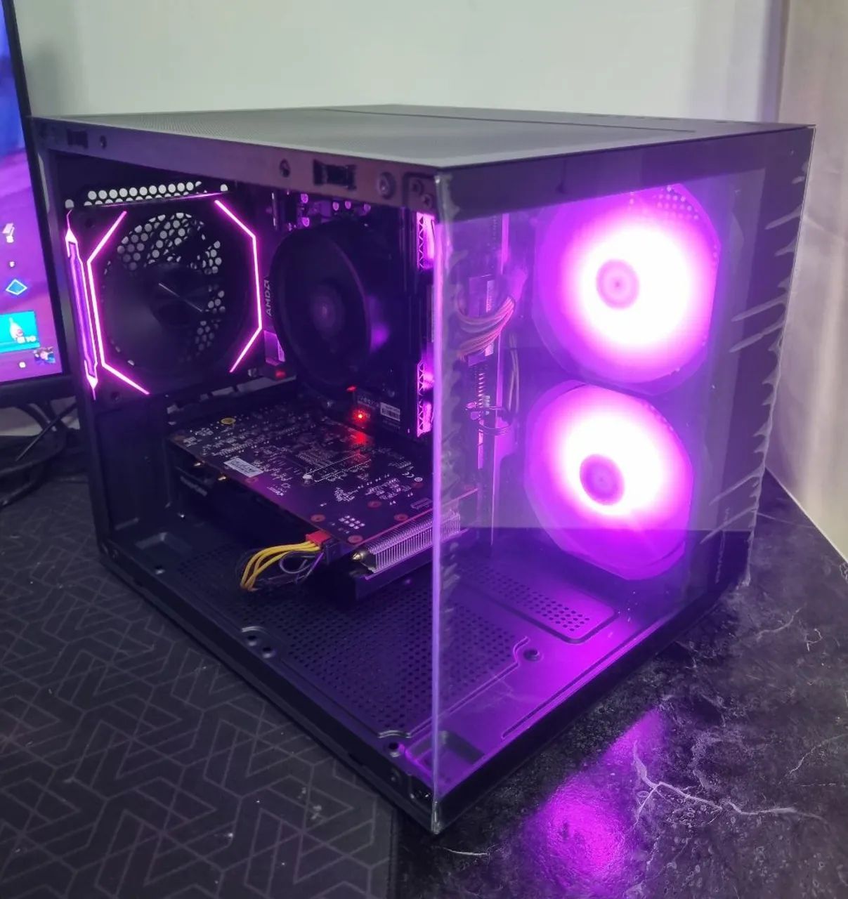 Pc gamer ryzen 5, RX 6600 8GB, Nvme 512gb.
