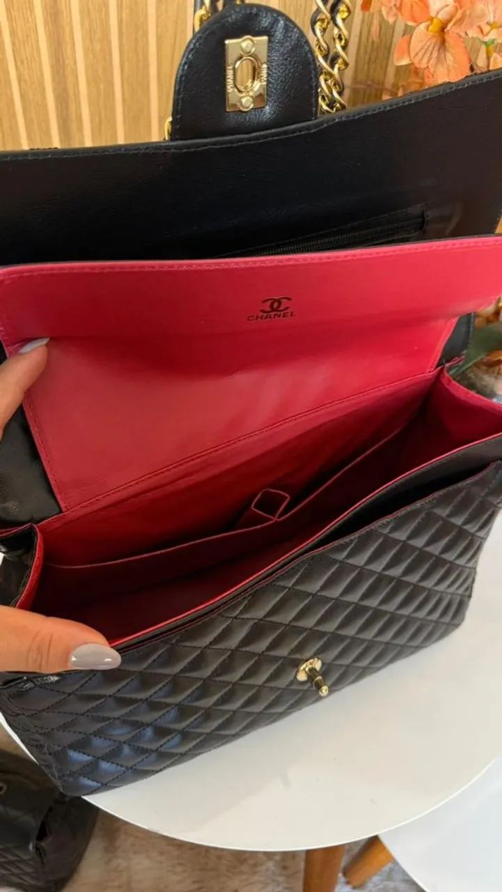 Bolsa preta matelasse  - Foto 3