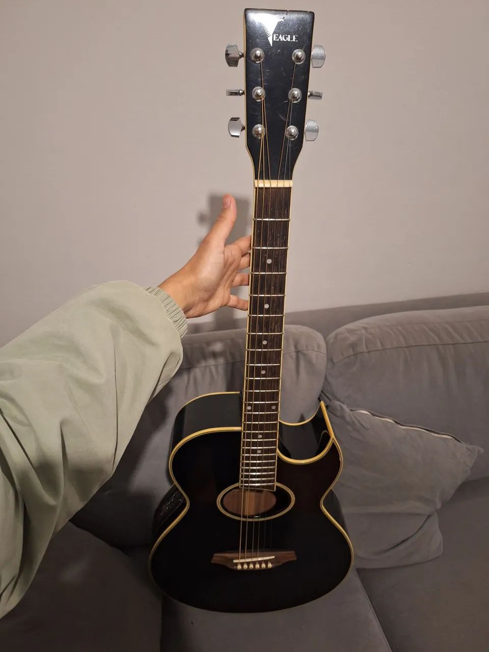 Violão Eagle gl36 Semi-novo - Foto 5