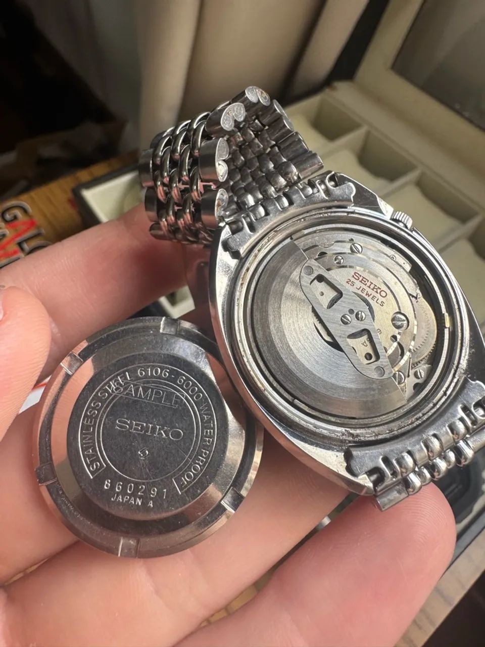 Relógio Seiko 6106 - Sample - Foto 2