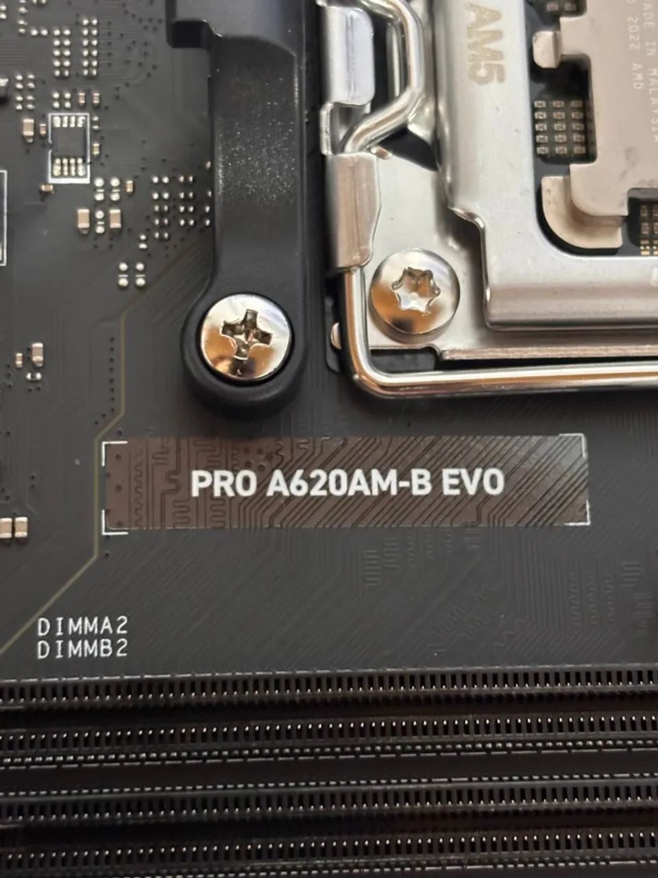 Kit Processador Ryzen 7600x + Placa Mãe A620M - Foto 3