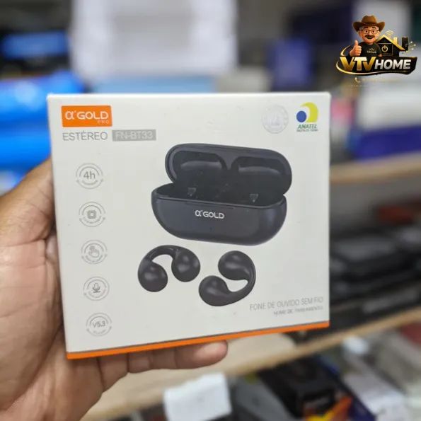 Fone De Ouvido AGOLD BT + Entrega Grátis 