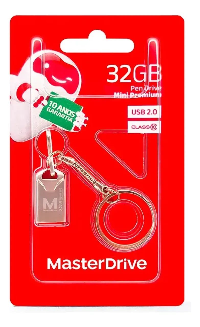 Pendrive Masterdrive 32gb Usb 2.0